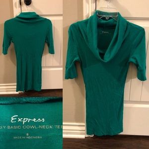 Express Green Tee in S
